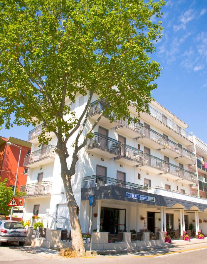 Hotel Maris Stella Riccione Buitenkant foto